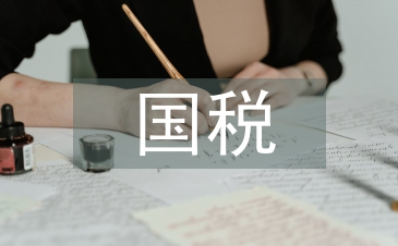 國(guó)稅工作思路